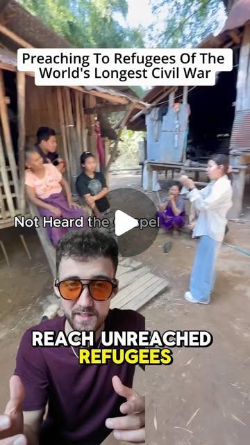 Preaching to refugees of the world's longest civil war